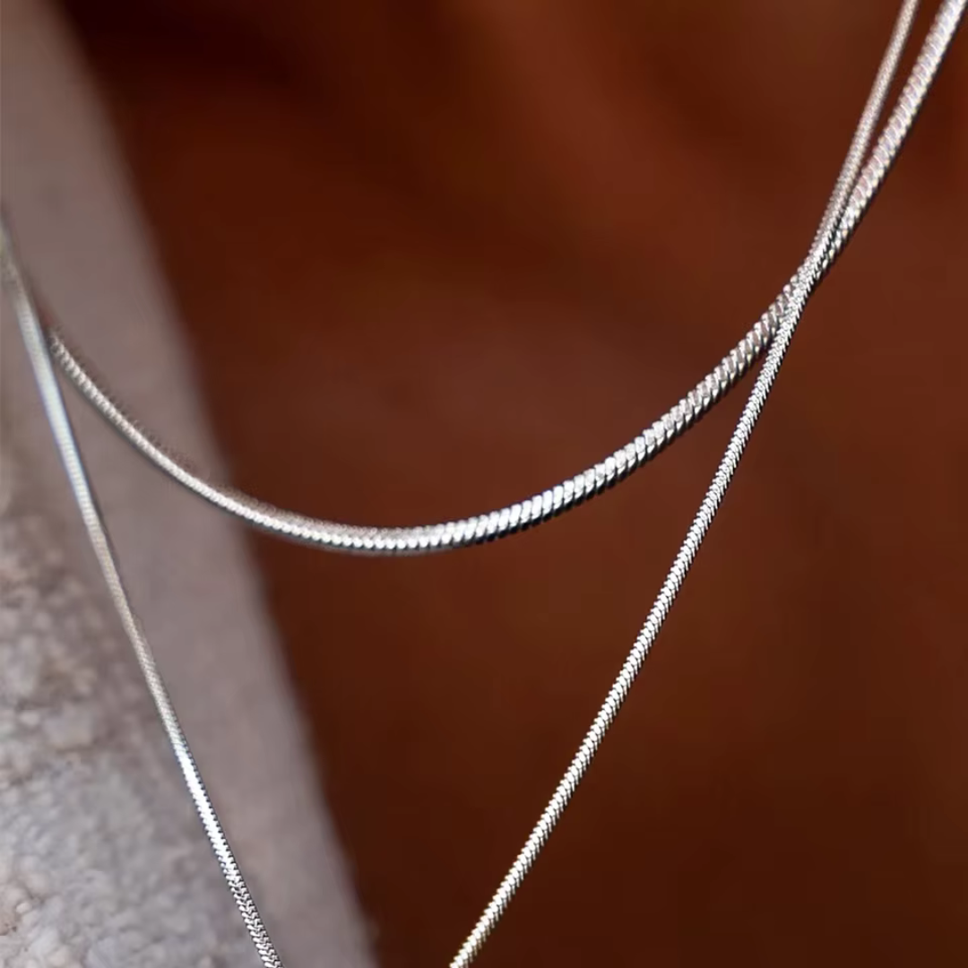 Titanium Necklace  Luxe