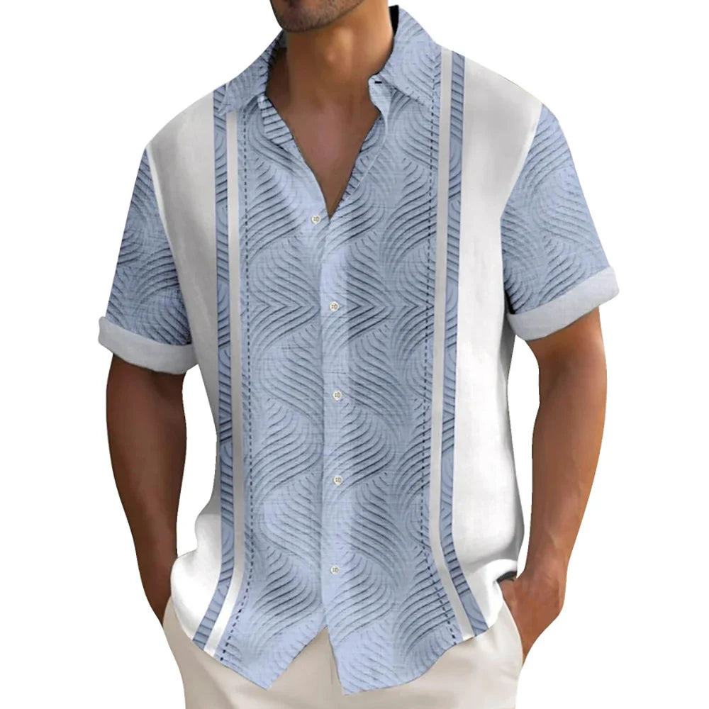 Summer Men's Loose Shirt