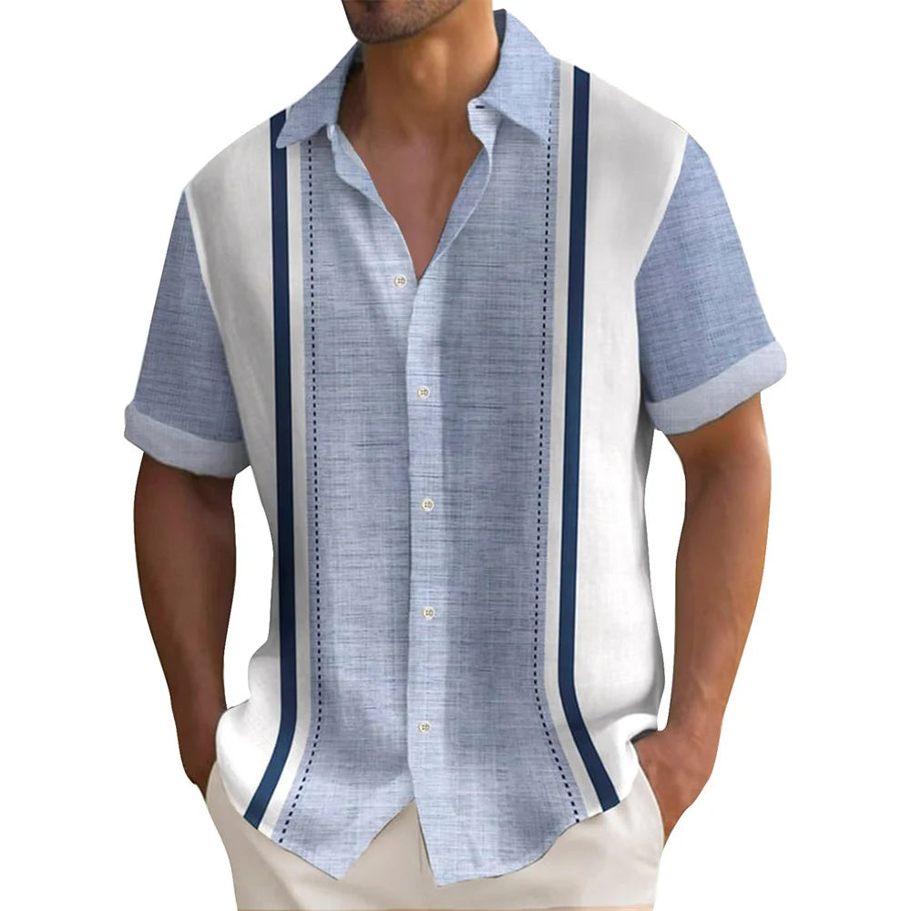 Summer Men's Loose Shirt