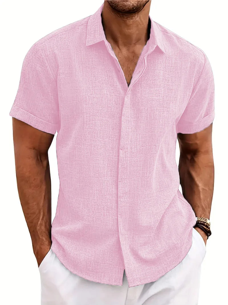 Smart Casual Half-Sleeve Shirt for Men