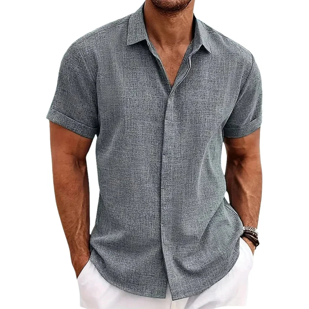 Smart Casual Half-Sleeve Shirt for Men