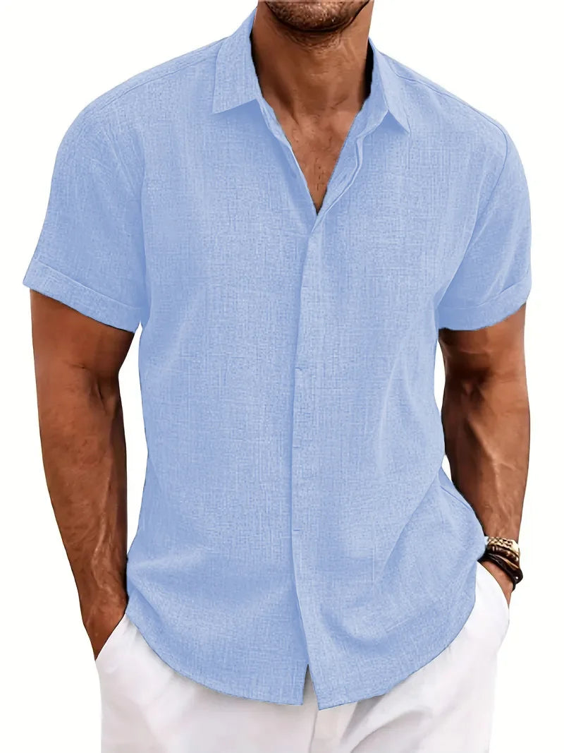 Smart Casual Half-Sleeve Shirt for Men